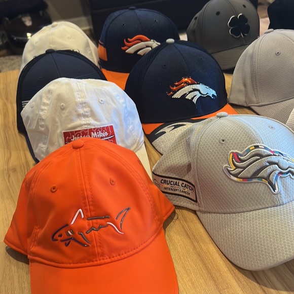 LOT 16 High-End Hats Broncos Jersey Mike’s Atlantis Resort Ping Lucky Ping &more - Picture 2 of 8